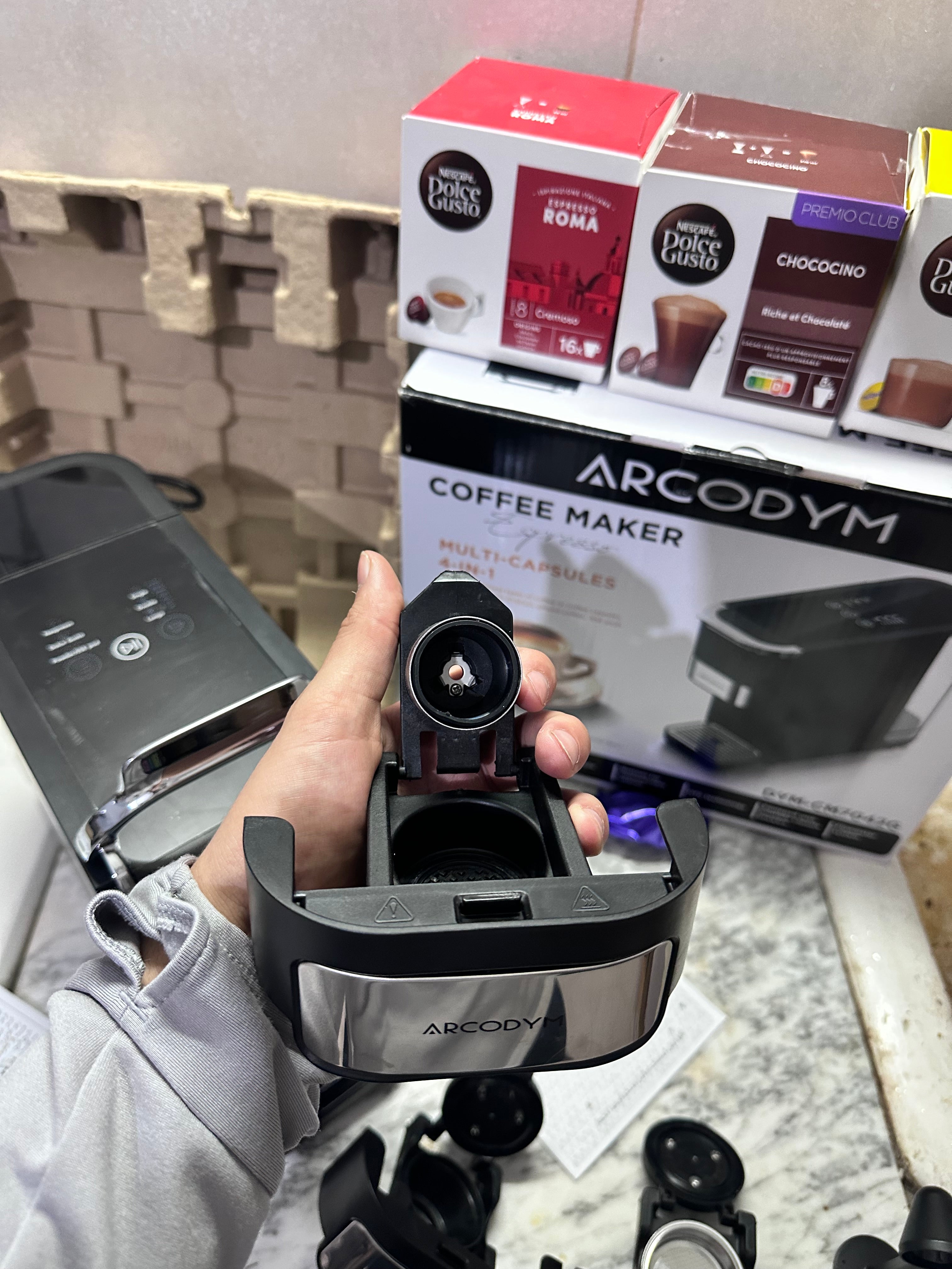 Machine a cafe ARCODYM capsule 4 in 1 ☕️☕️