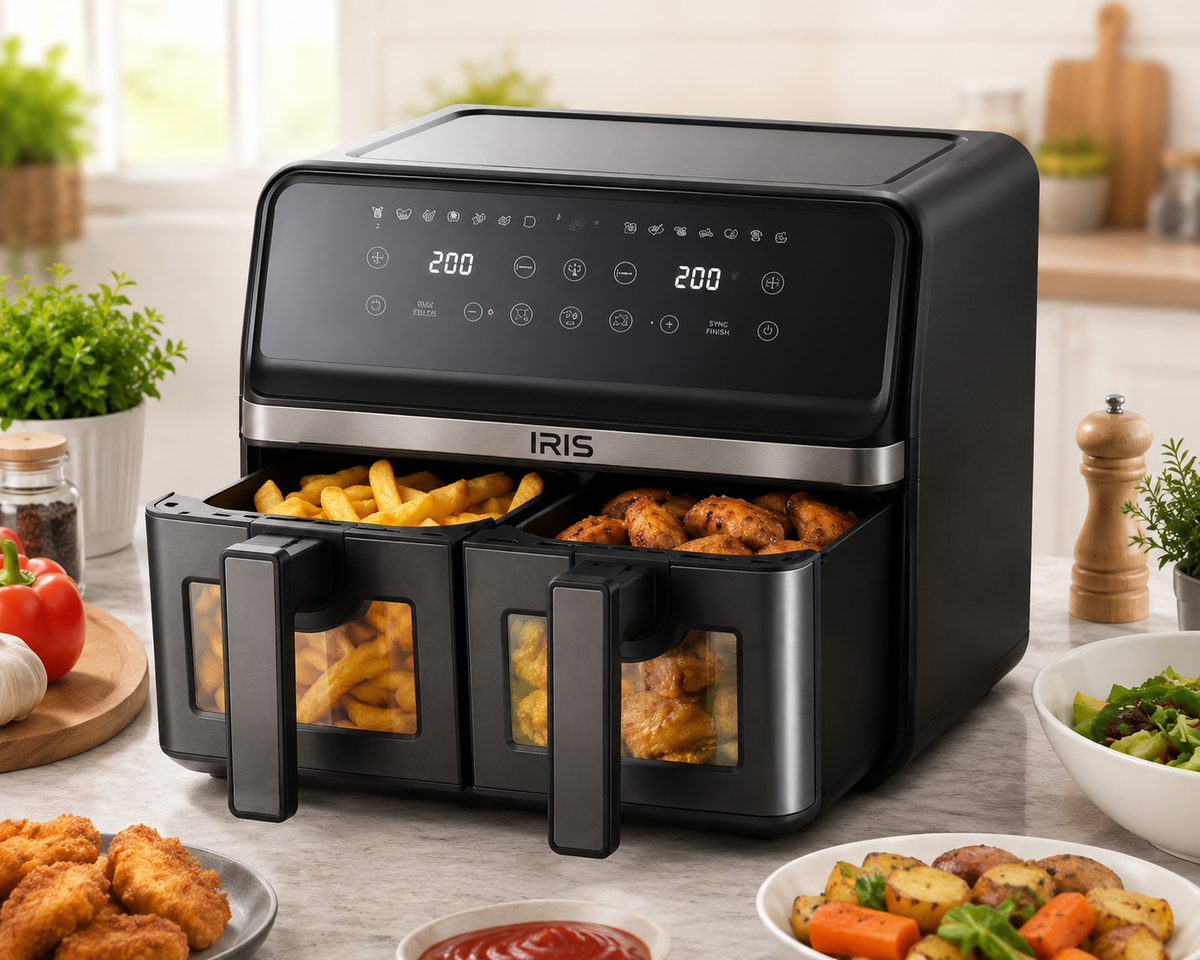 AIR FRYER IRIS 8 Litres double bac🔥🍳