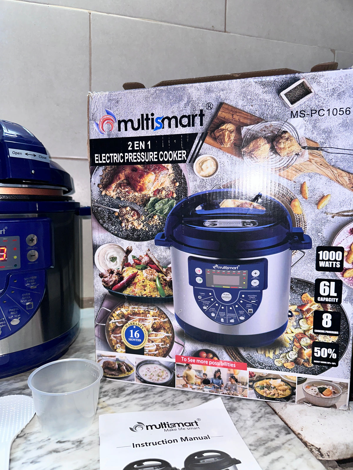 Cocotte electric multi smart 6 L 1000 w 🔥⚡️⚡️