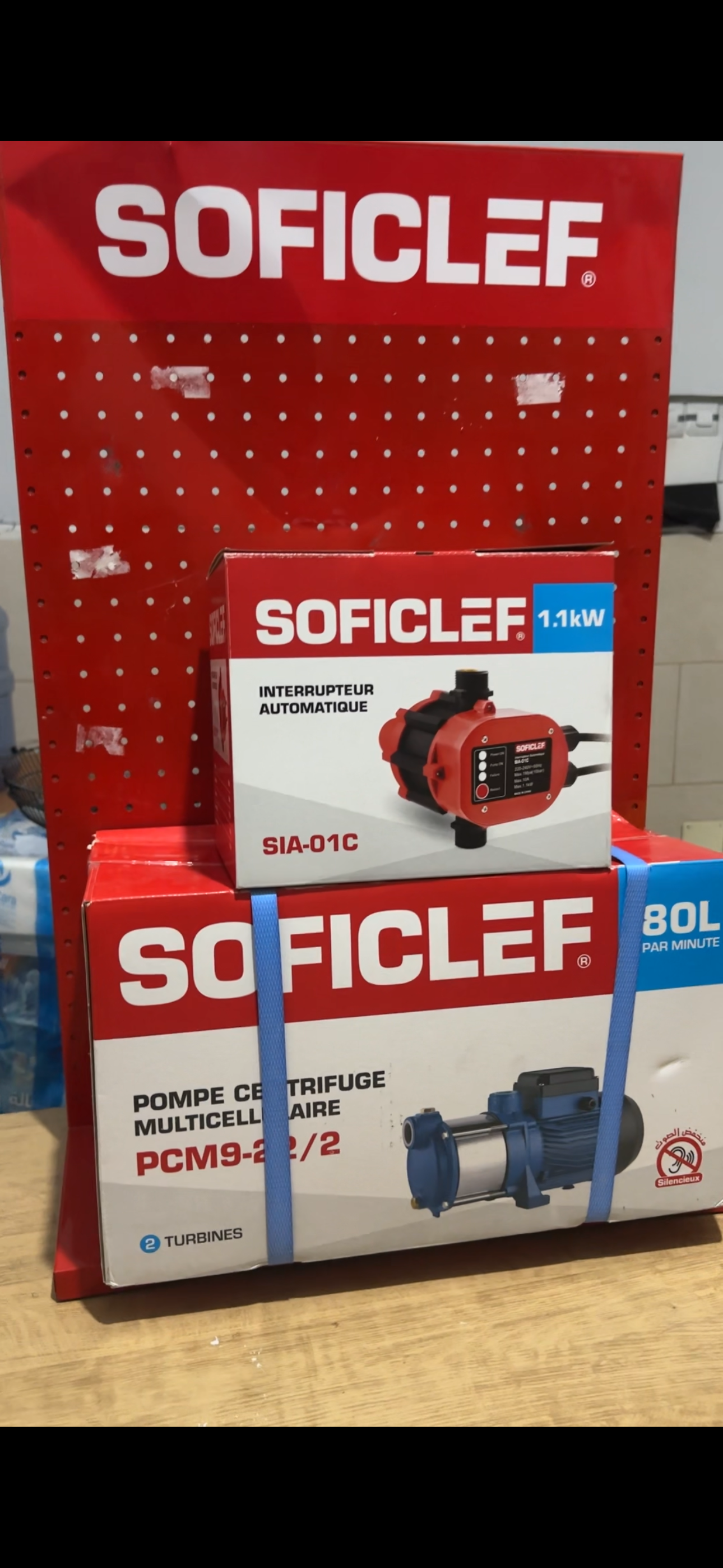 Pompe 80 L 🔥+ cerveau soficlef