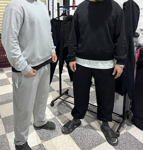 Ensemble Oversize Streetwear – Pull + Jogger Baggy